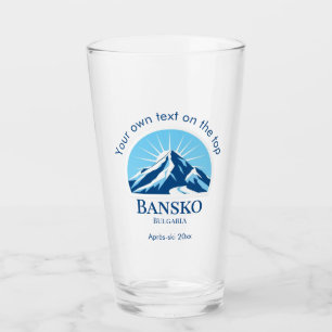 Estación de esquí Bansko Bulgaria bebe cerveza