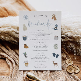 Estación de esquí de invierno Bachelorette Weekend