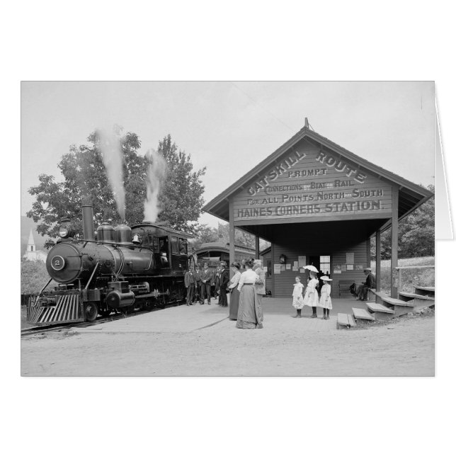 Estación de Ferrocarril de Catskill Mountains, 190 (Anverso (Horizontal))