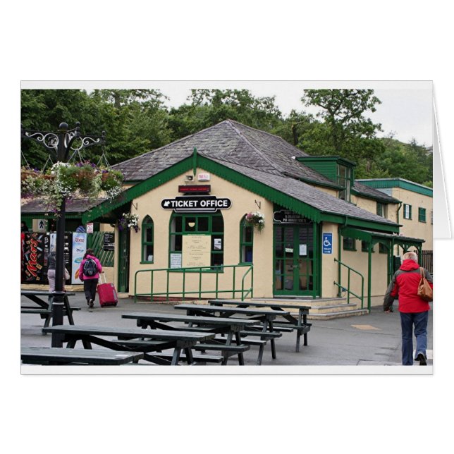 Estación de ferrocarril Snowdon Mountain, Gales, R (Anverso (Horizontal))