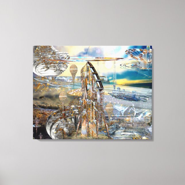 Estación de Glissade Lienzo envuelto (Anverso)