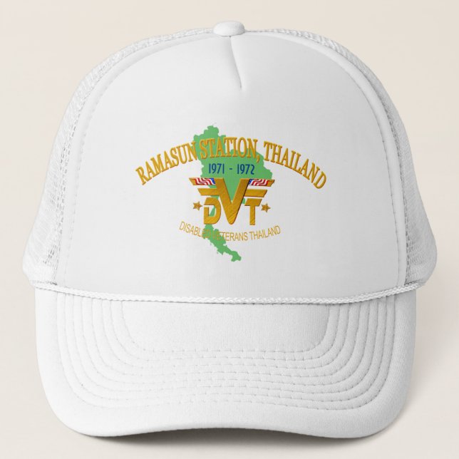 Estación de Ramasun, gorra del camionero de (Anverso)