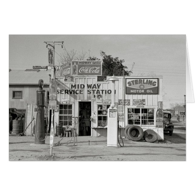 Estación de servicio Midway, 1939 (Anverso (Horizontal))