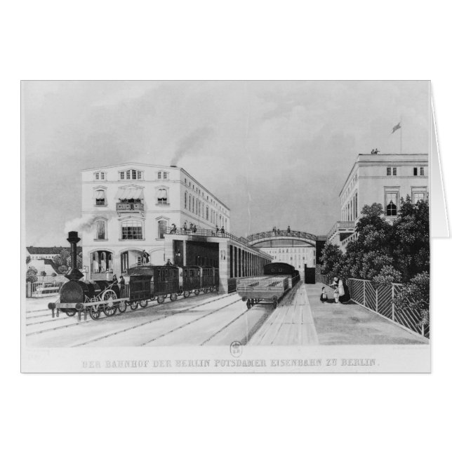 Estación de tren de Berlín-Potsdam (Anverso (Horizontal))