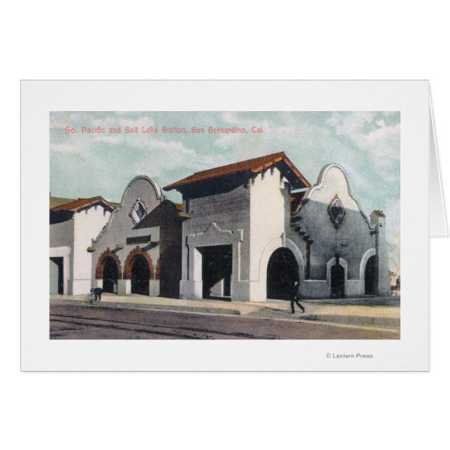 Estación del Pacífico Sur y Lago Salado (Anverso (Horizontal))