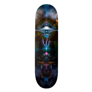 Estación Espacial Ansariano Skateboard Con Hardwa