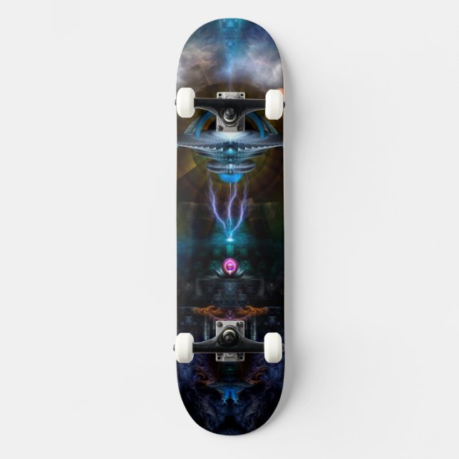 Estación Espacial Ansariano Skateboard Con Hardwar (Anverso)