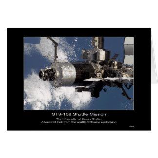 Estación Espacial Internacional vista desde STS-10