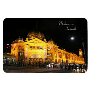 Estación Melbourne Australia - imán del Flinders