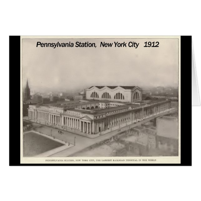 Estación Nueva York 1912 de Pennsylvania (Anverso (Horizontal))