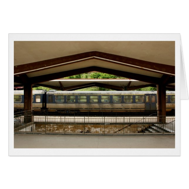 Estación principal de tren, Sarajevo. (Anverso (Horizontal))