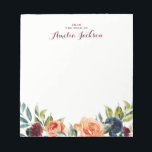 Estacionamiento de Bloc de notas personalizado de<br><div class="desc">¡Más Notepads de bonito en la Pequeña Tienda Bayleigh!</div>