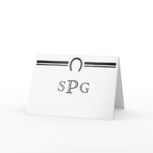 Estacionamiento de monograma herradura