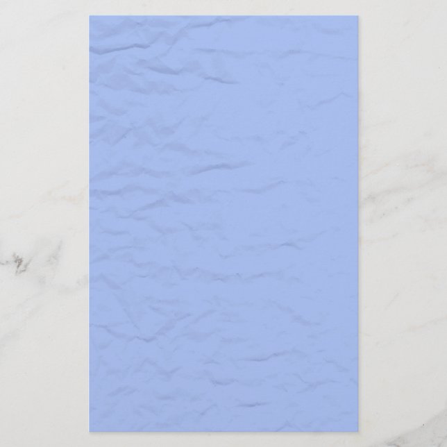 Estacionamiento De Papel Arrugado Azul (Anverso)