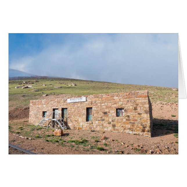 Estacionamiento en el pico de Pikes (Anverso (Horizontal))