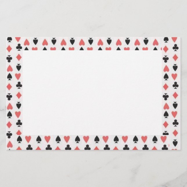 Estacionario de la tarjeta (Anverso)