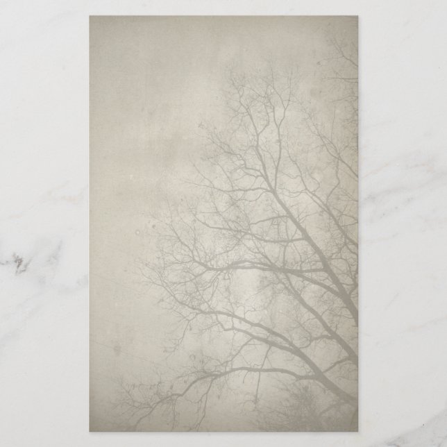 Estacionería de papel Erie Winter Day (Anverso)