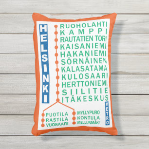 Estaciones de metro de Helsinki tiran almohada