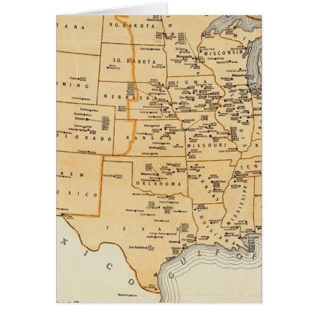Estaciones De Radiodifusión De Los Estados Unidos (Frente)