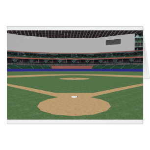 Estadio de béisbol: modelo 3D: