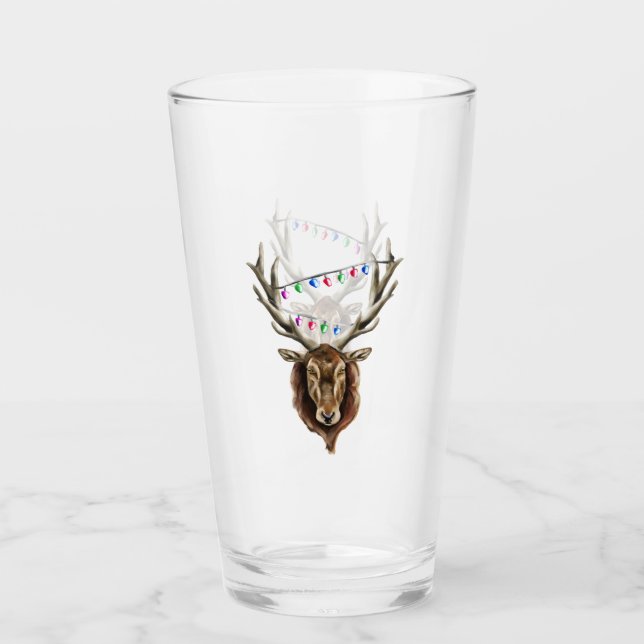 Estadio de ciervos rojos festivos (Anverso)