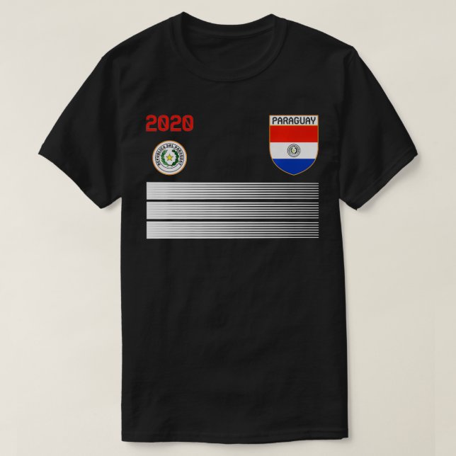Estadio Paraguay Football Jersey 2020 (Diseño del anverso)
