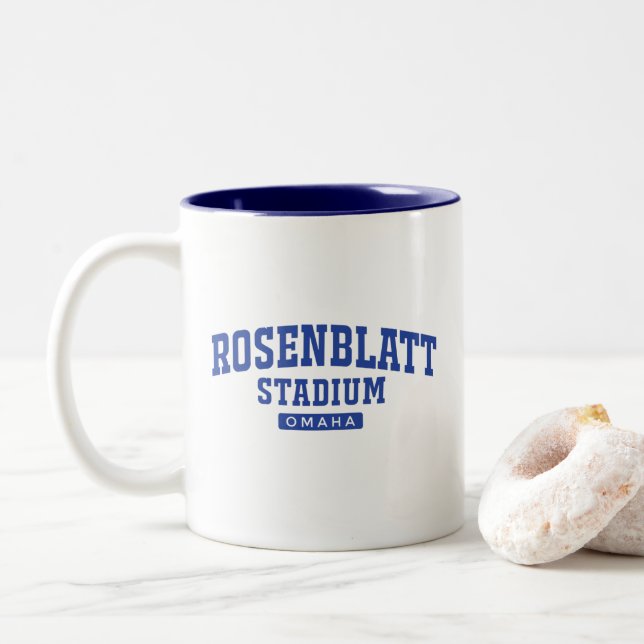 Estadio Rosenblatt taza de café (Con donut)