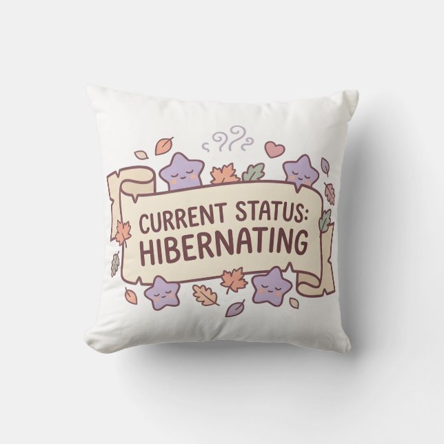 Estado actual Hibernando Almohada acogedora (Anverso)