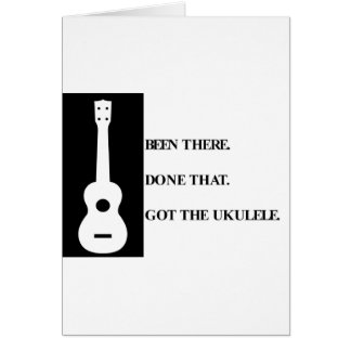 Estado allí, hecho eso. Consiguió el ukulele.
