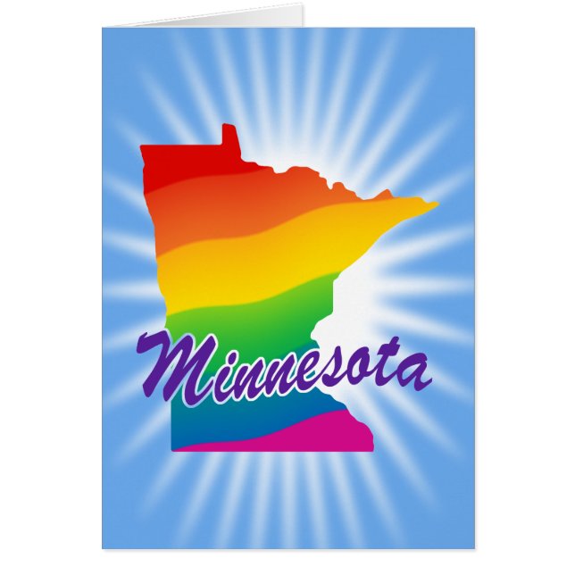 Estado Arcoiris De Minnesota (Frente)