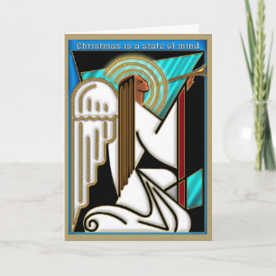Estado de ánimo del navidad del art déco
