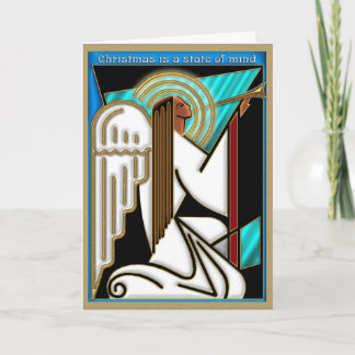 Estado de ánimo del navidad del art déco