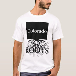 Estado de Colorado Rota camiseta de mujeres o homb