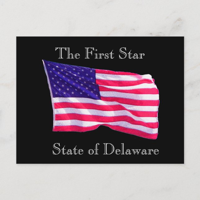 Estado de Delaware - postal (Anverso)