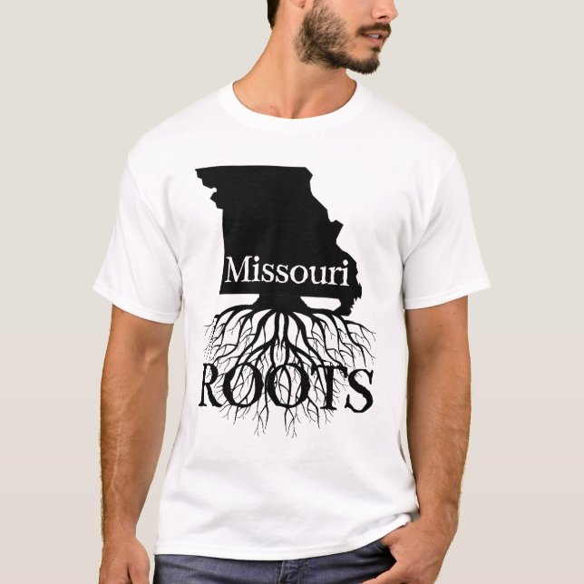 Estado de Misuri Rota camiseta de hombres o mujere (Anverso)