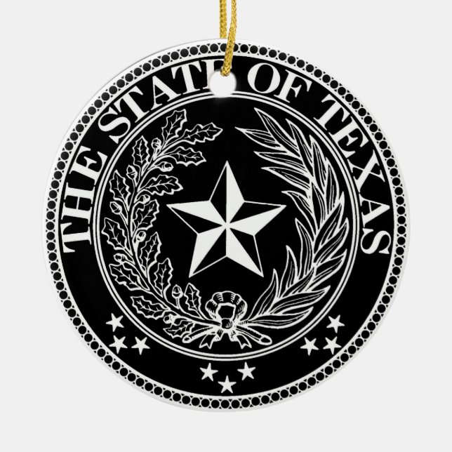 Estado del ornamento de Tejas (Frente)