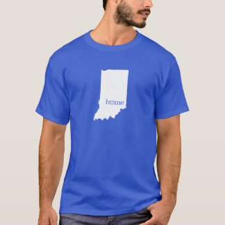 Estado natal de Indiana en camiseta