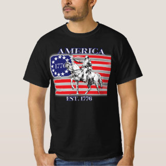 Estados Unidos 1776 con la camiseta de George Wash