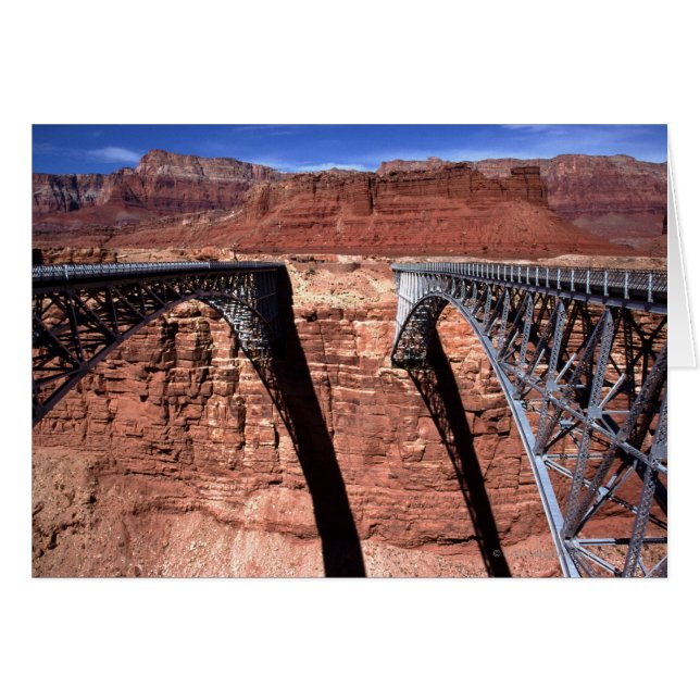 Estados Unidos, Arizona, vista del puente Navajo e (Anverso (Horizontal))