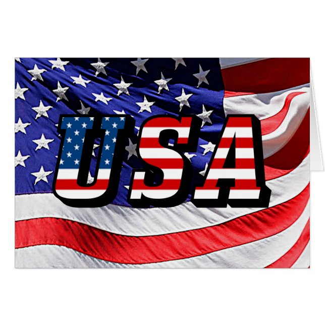 Estados Unidos - Bandera estadounidense (Anverso (Horizontal))