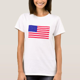Estados Unidos Bandera estadounidense camisetas ve