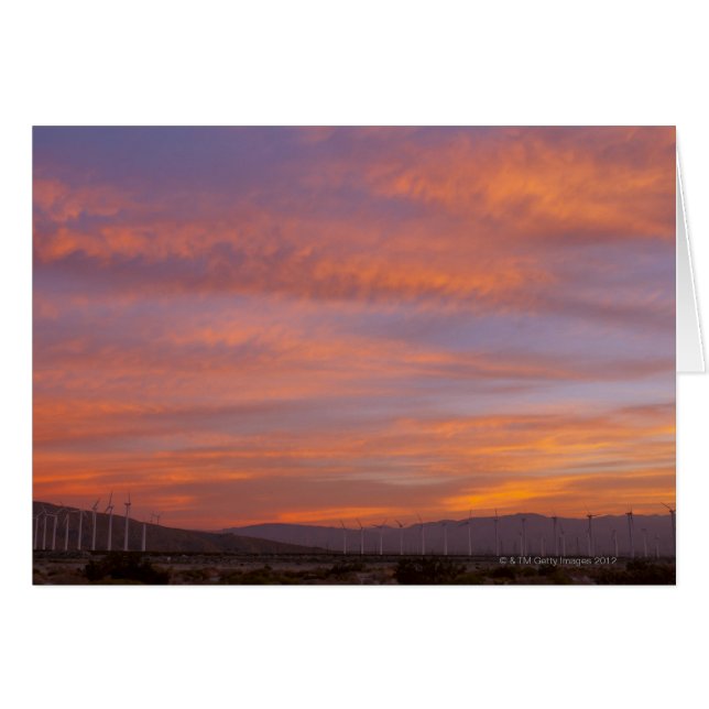 Estados Unidos, California, Palm Springs, turbinas (Anverso (Horizontal))