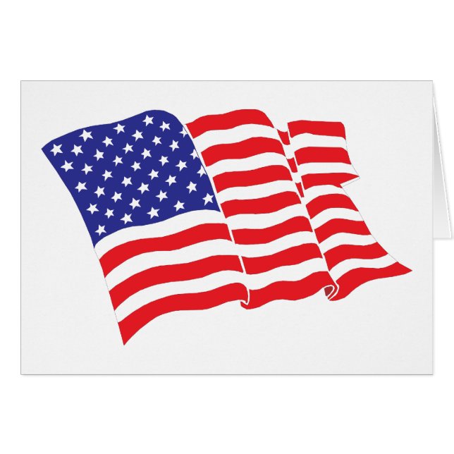 Estados Unidos con bandera estadounidense (Anverso (Horizontal))
