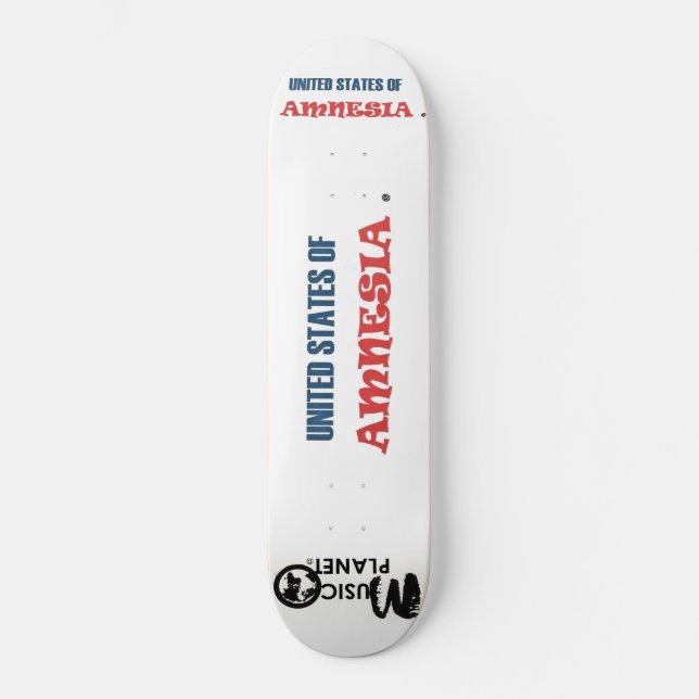 ESTADOS UNIDOS DE AMNESIA / TST Skateboard (Anverso)