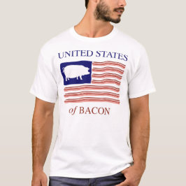 Estados Unidos de la camiseta del tocino