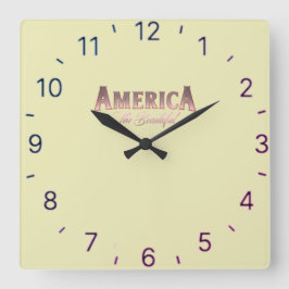 Estados Unidos: El hermoso reloj de pared