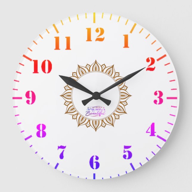 Estados Unidos: El hermoso reloj de pared (Anverso)