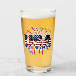 Estados Unidos: fuegos artificiales purpurinas de