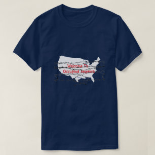 Estados Unidos ocupado - Una camiseta de MisterP