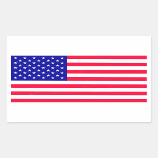 Estados Unidos: Pegatinas rectangulares de la band